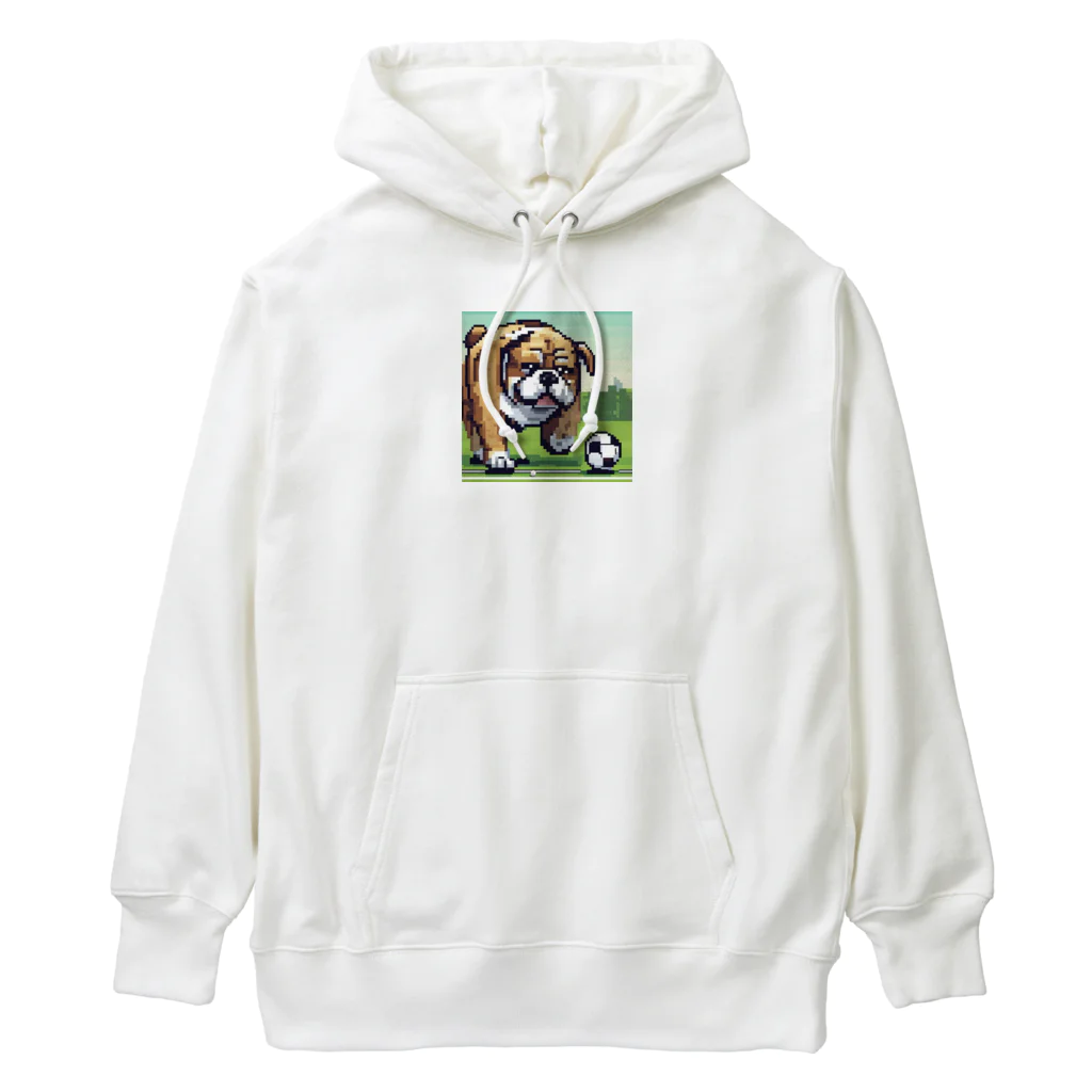 barisukaのフットボーラーブルドッグ Heavyweight Hoodie