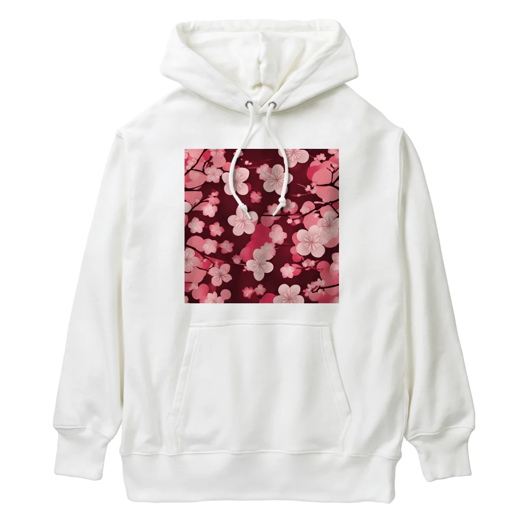 curtisの桜の花びら Heavyweight Hoodie