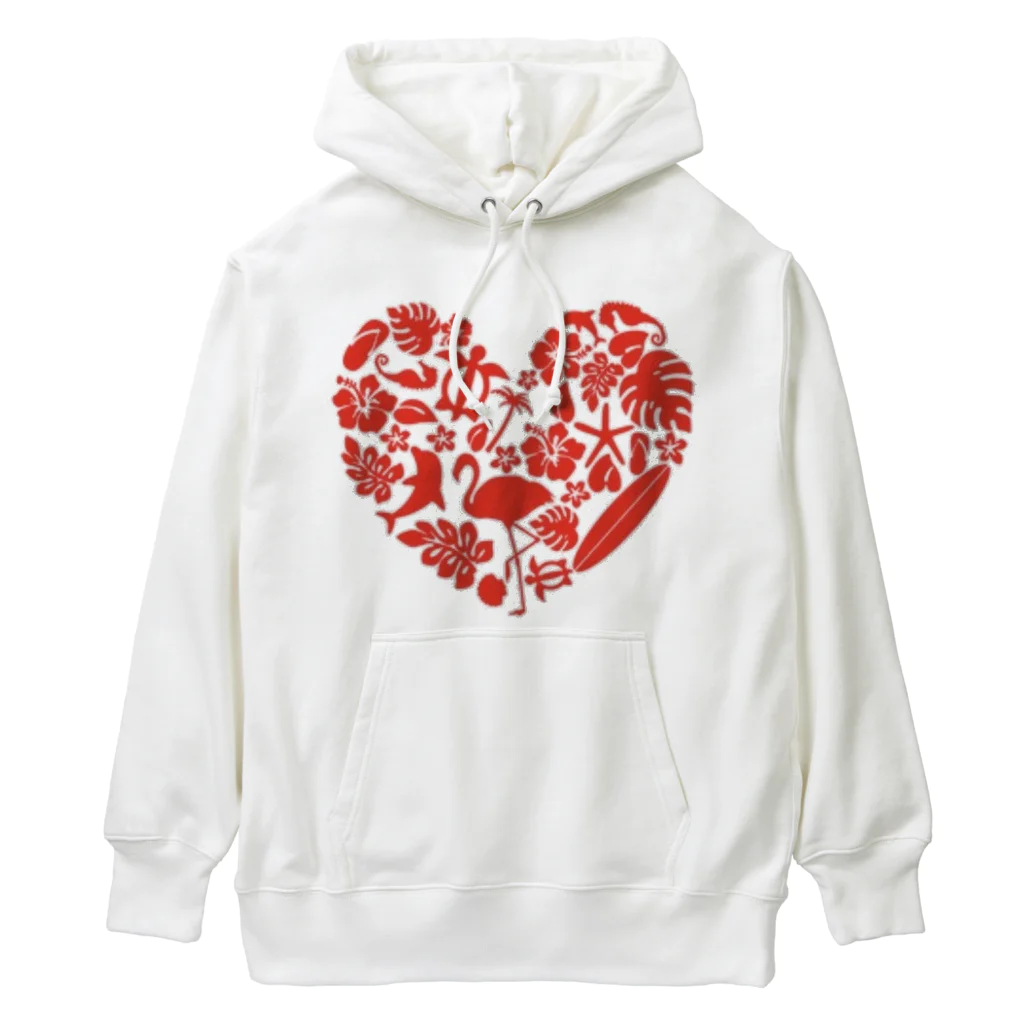 Angel  SmileのHawaiian Heart Heavyweight Hoodie