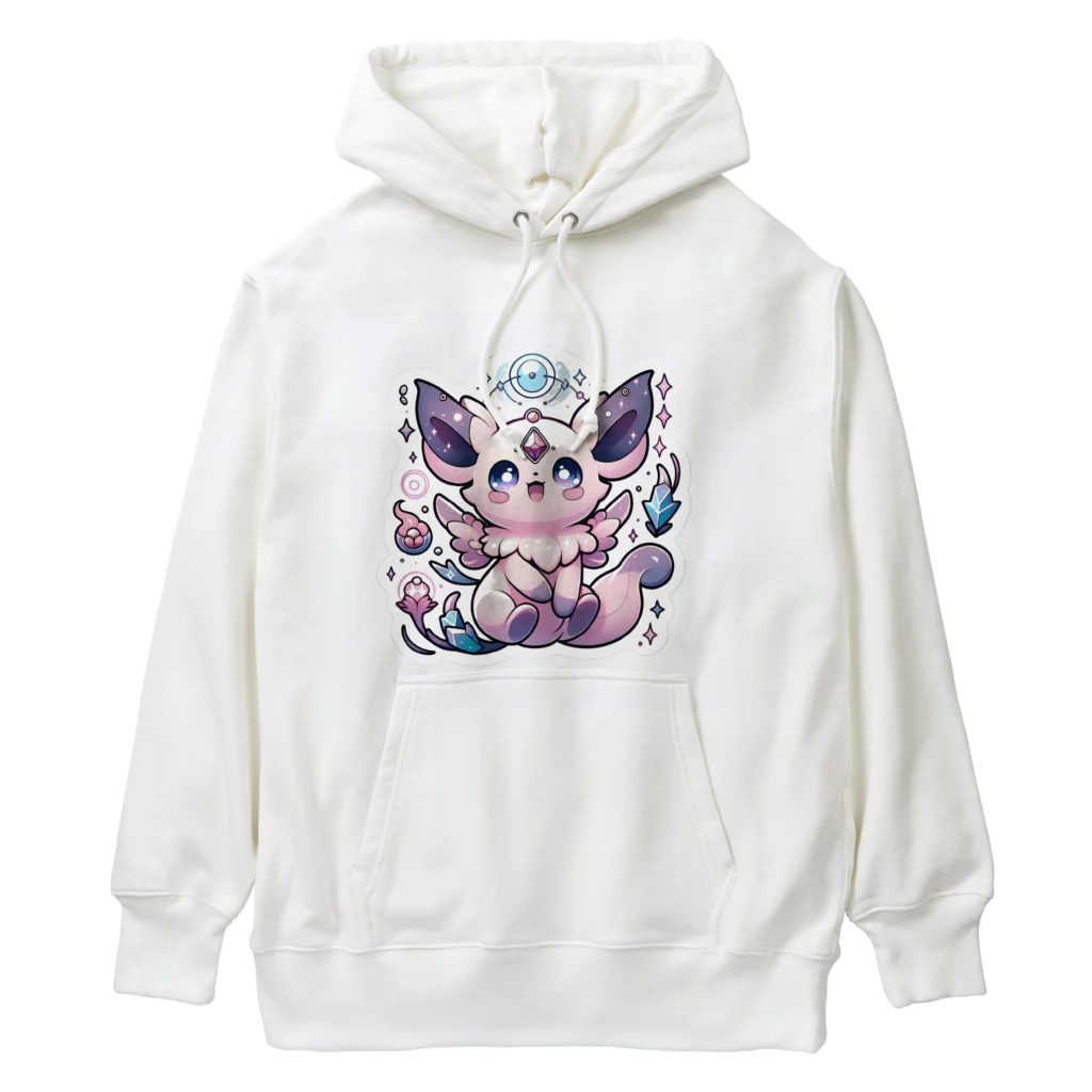 かーふくんのあがきショップのクリスタルミィ Heavyweight Hoodie