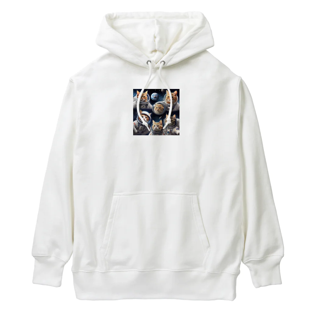 だんのんの猫の宇宙旅行 Heavyweight Hoodie