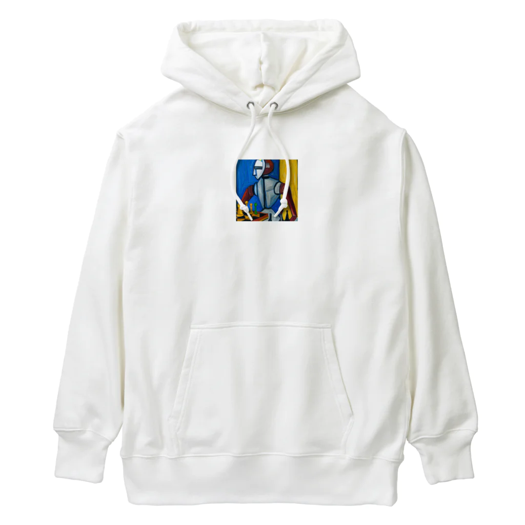 だんのんのチェスをする男 Heavyweight Hoodie