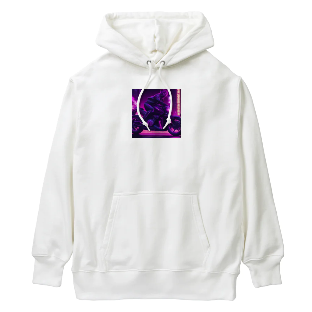 jujumarucatのROCKYCAT　ハーレー Heavyweight Hoodie