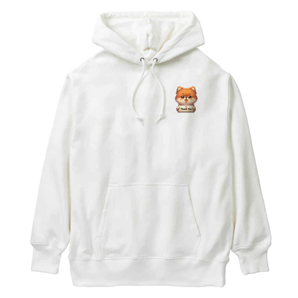 ぷるぱらの【ぽめちい】シリーズ （Thanks バージョン） Heavyweight Hoodie