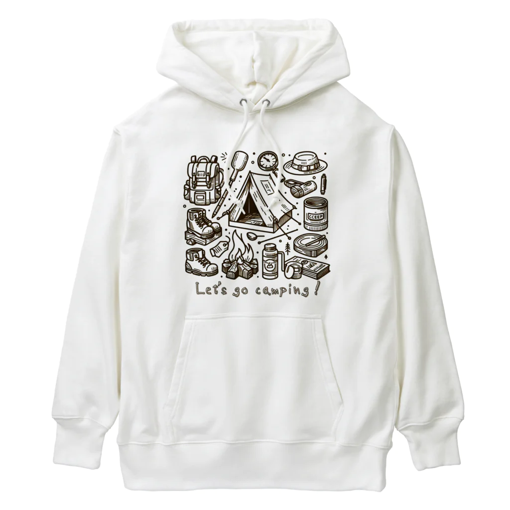 南国のキャンプに行こう！【Let's go camping!】 Heavyweight Hoodie