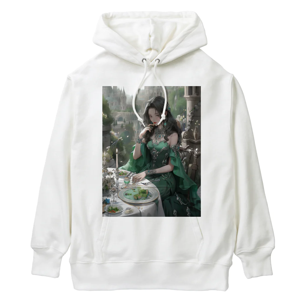 AQUAMETAVERSEの豪華客船でディナー　sanae 2074 Heavyweight Hoodie