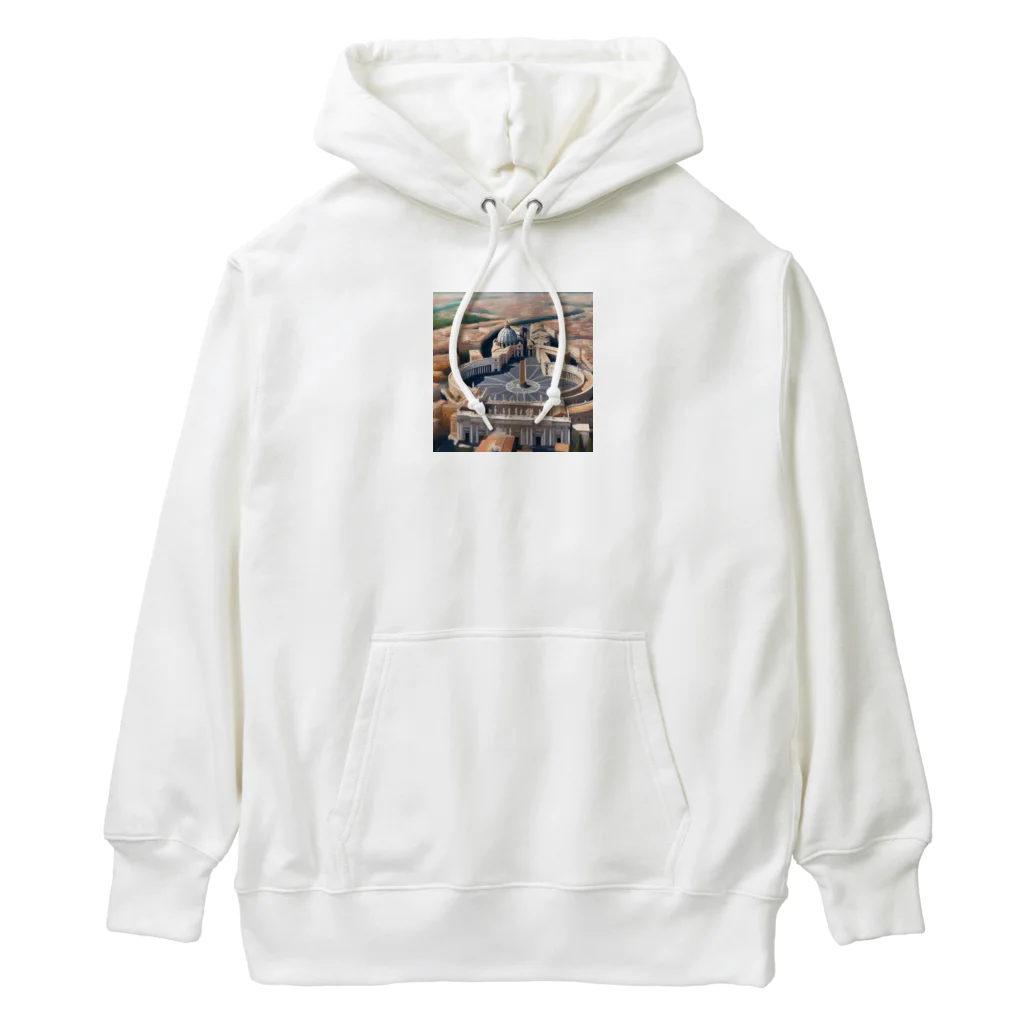 jmindのイタリアのバチカン市国 Heavyweight Hoodie