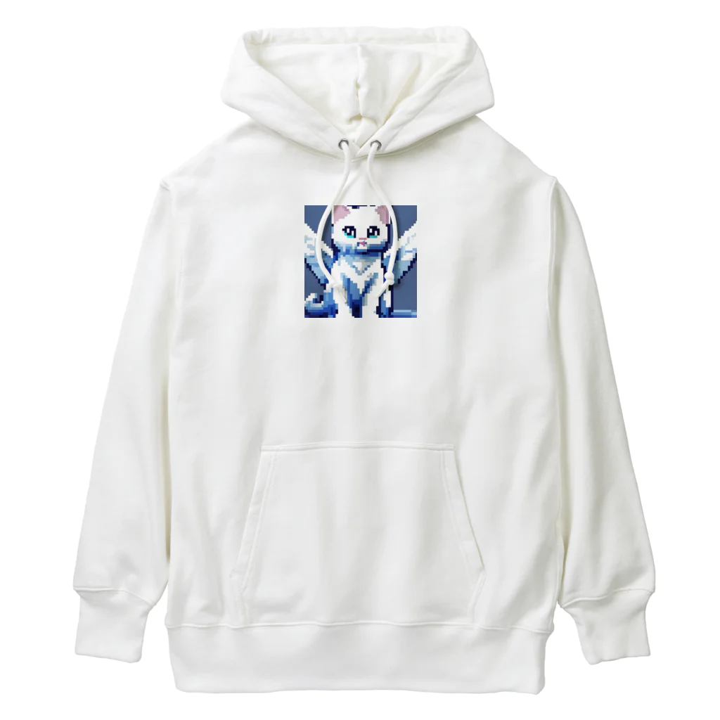 青空地域猫集会《遊》の多分助けてくれるタイプの猫 Heavyweight Hoodie