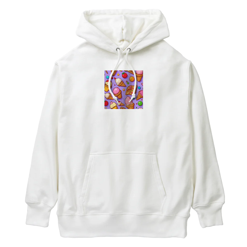 yu_yu_のお菓子大好き Heavyweight Hoodie