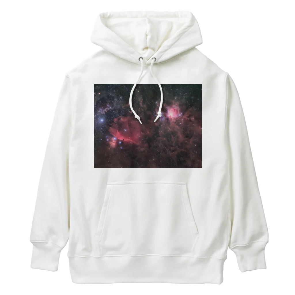 S204_Nanaのオリオン大星雲と馬頭星雲 Heavyweight Hoodie