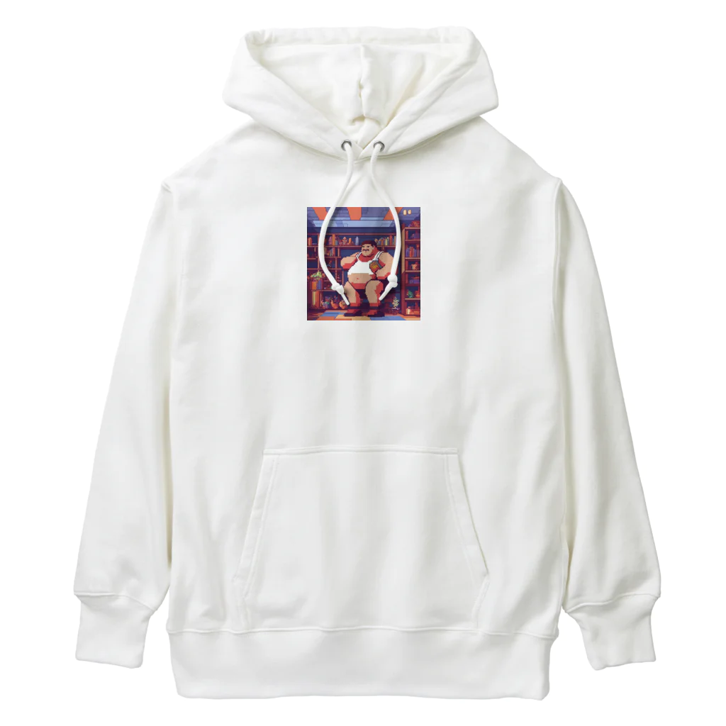 きなこのショップのぽっちゃり君 Heavyweight Hoodie