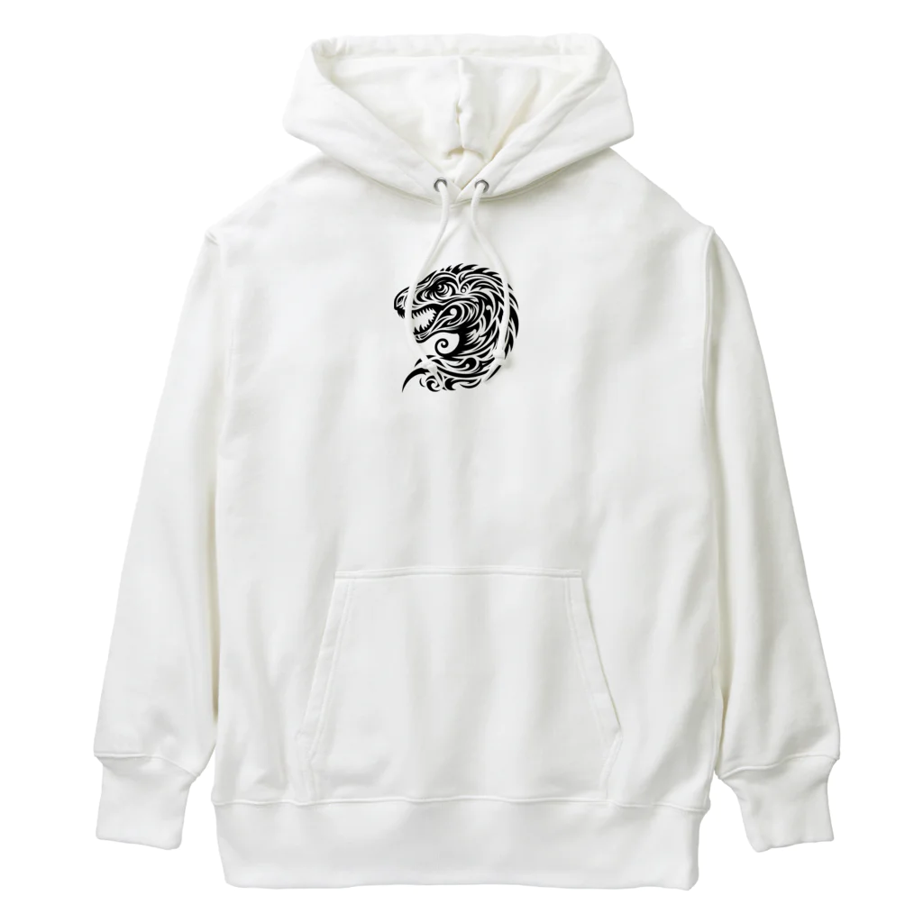 TRXのティラノサウルスのトライバル Heavyweight Hoodie