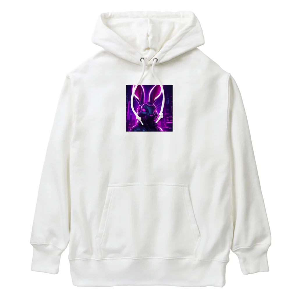 momo29vのウサギ Heavyweight Hoodie