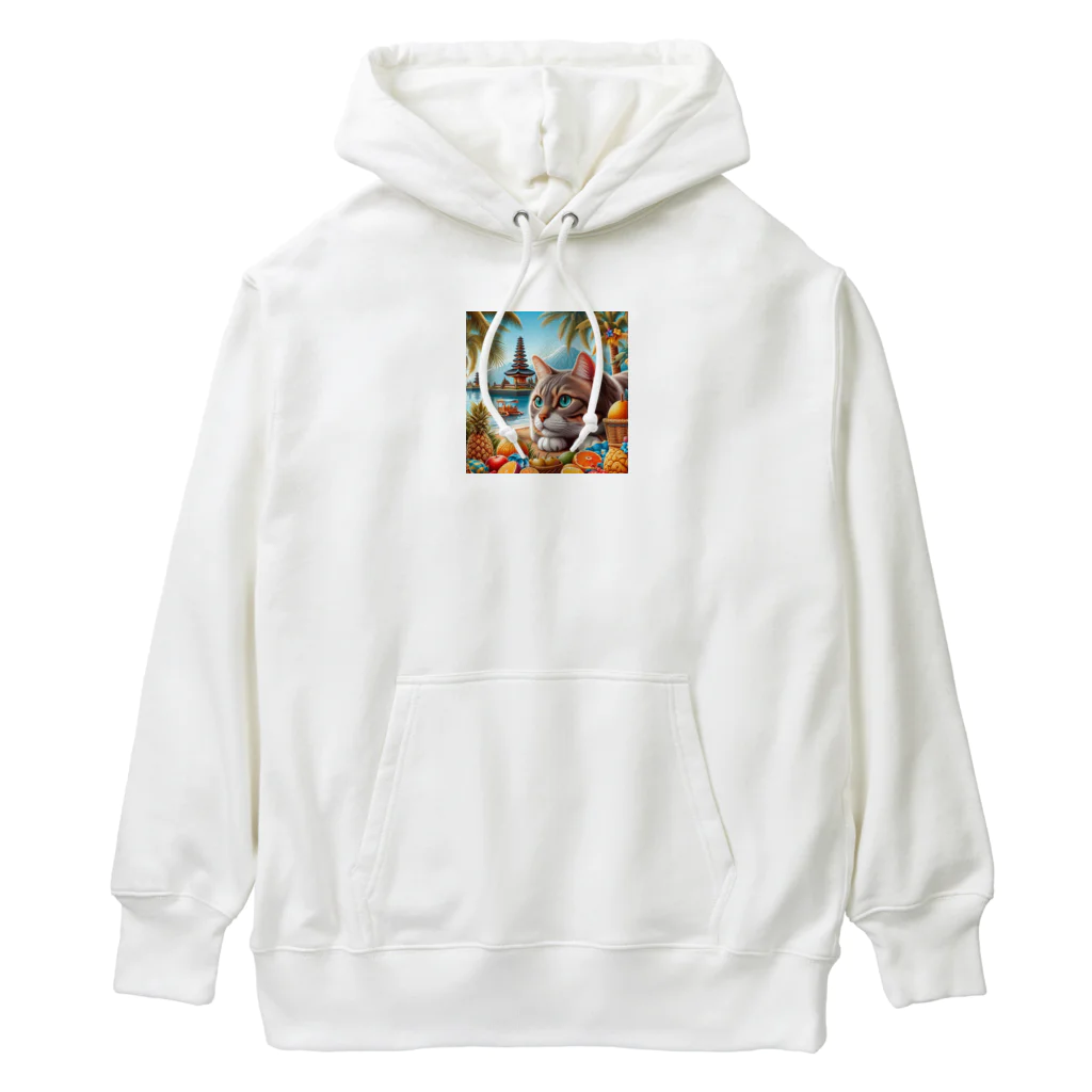 jkmurataの旅大好きなカッコいいねこがバリ島でのんびり Heavyweight Hoodie