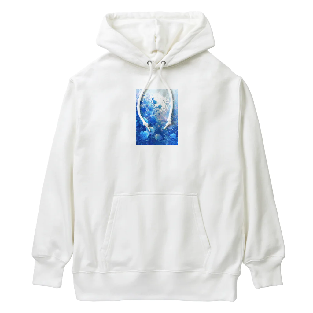 AQUAMETAVERSEの青い薔薇の花園　BLUE PLUM  691 Heavyweight Hoodie