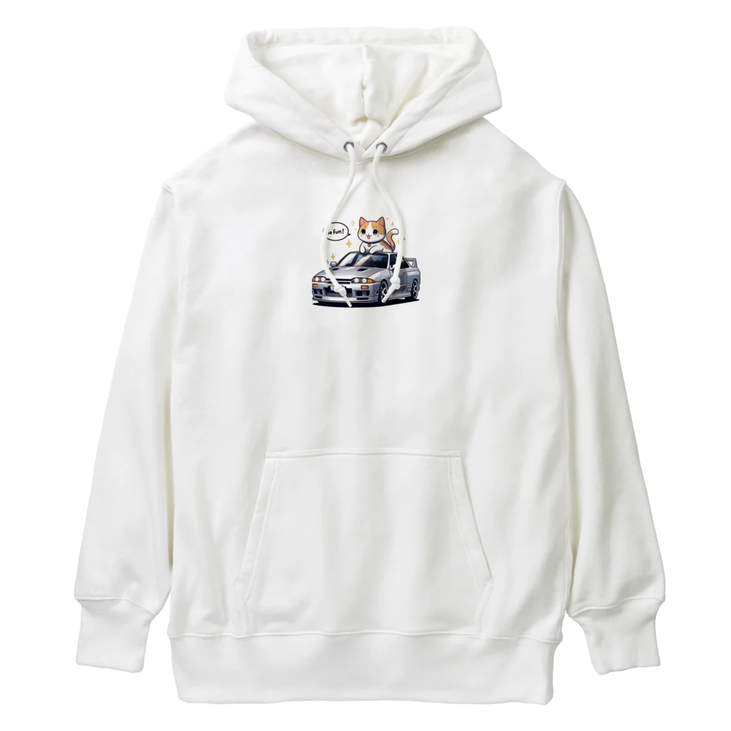 takkun0328のGT-Rキャットアドベンチャー Heavyweight Hoodie