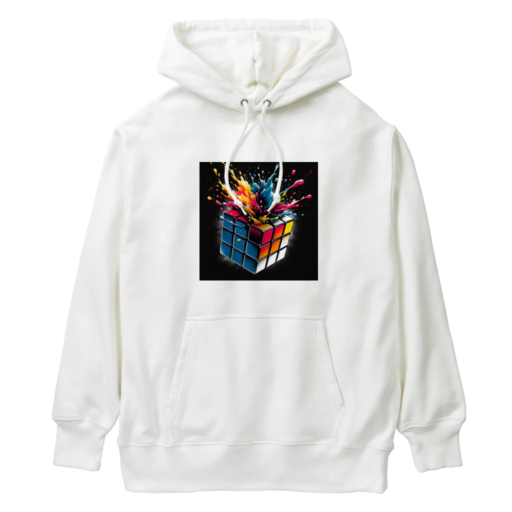 Ksdesignのカラーバースト・キュービカル Heavyweight Hoodie