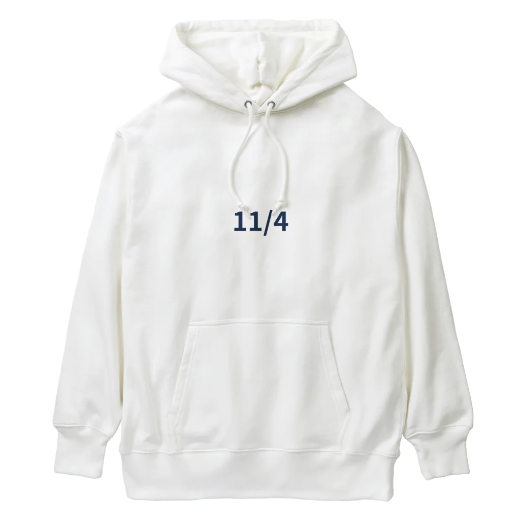 AY-28の日付グッズ　１１/4 バージョン Heavyweight Hoodie