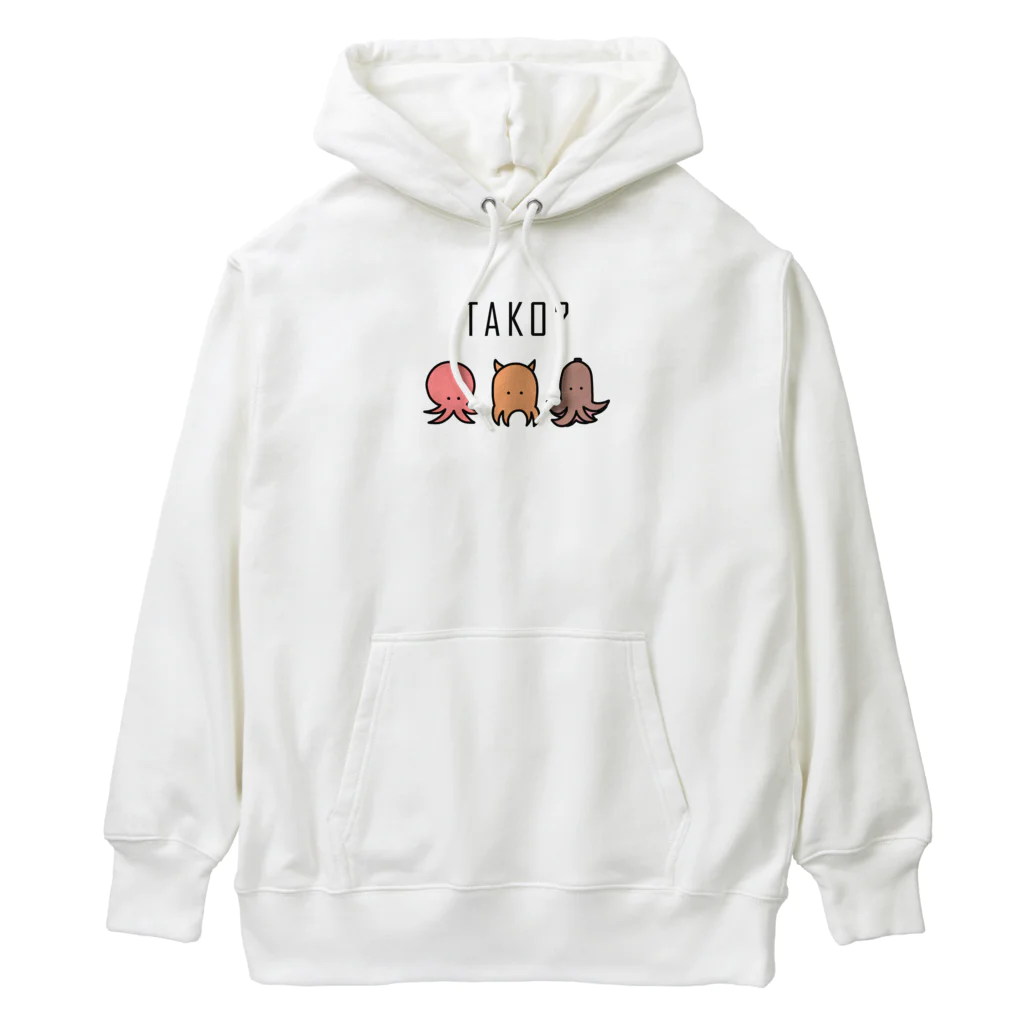 めーちゃん🐠ゆるいおさかなのたこちゃんズ？ Heavyweight Hoodie