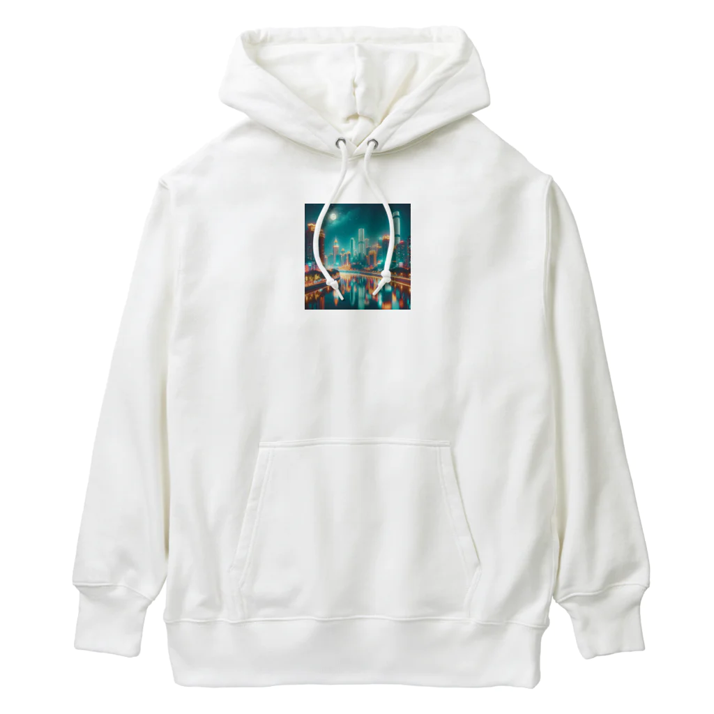 bobokeの夜景シリーズ Heavyweight Hoodie