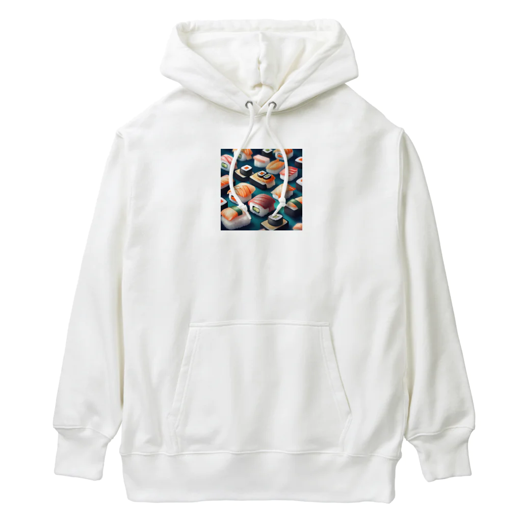 hayato0402の美味しそうなお寿司 Heavyweight Hoodie