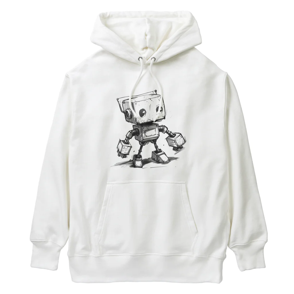 Sachi0625のレトロ戦闘ロボットＣ Heavyweight Hoodie