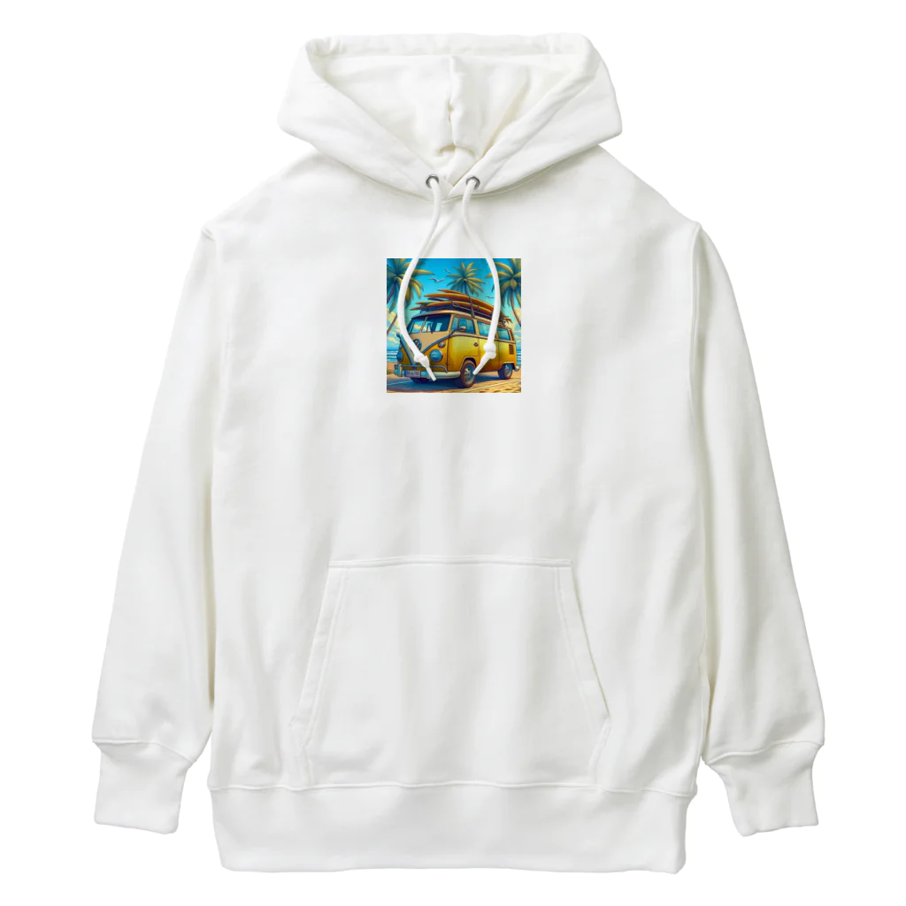 c-kichiの海辺のフォルクスワーゲン Heavyweight Hoodie