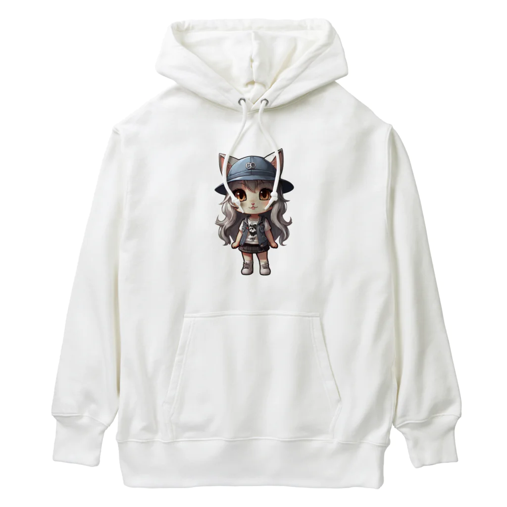 RANRAN2432MPJの猫派アイドル　にゃにゃ美ちゃん Heavyweight Hoodie