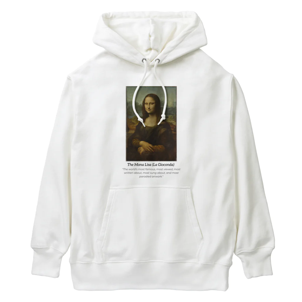 Ｘ-ＣＡＮＶＡＳのモナ・リザ Heavyweight Hoodie