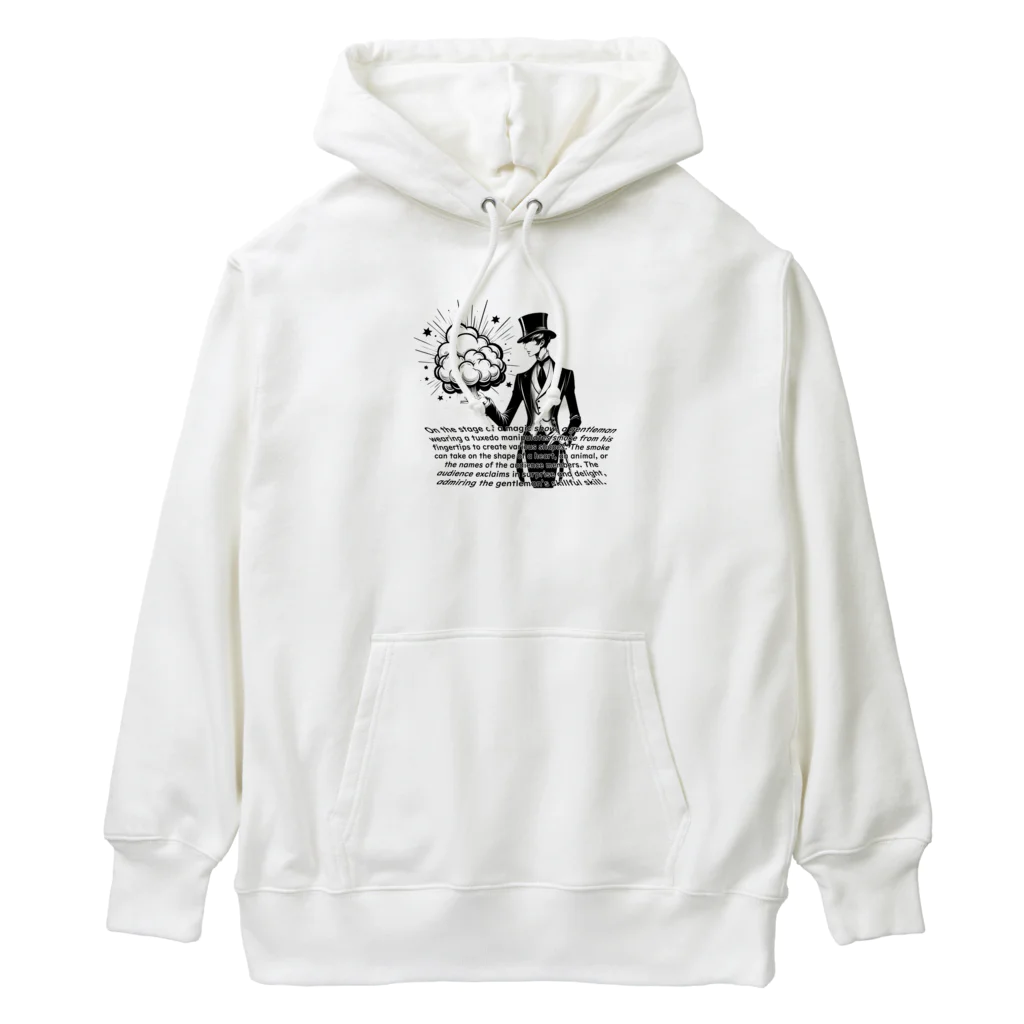 NamataのMagic from your fingertips - Smoke Artist Heavyweight Hoodie