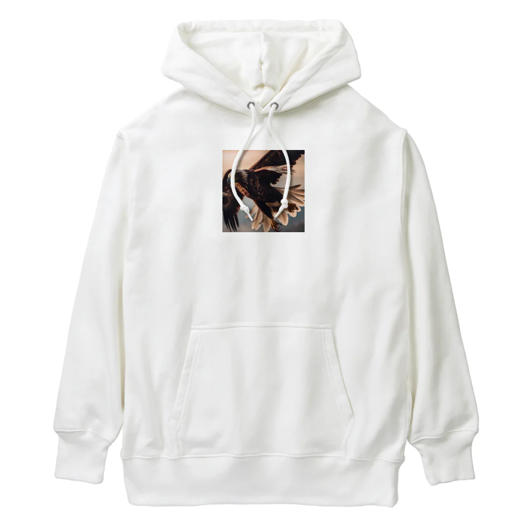 namuhatimanの空を飛ぶ鷲 Heavyweight Hoodie