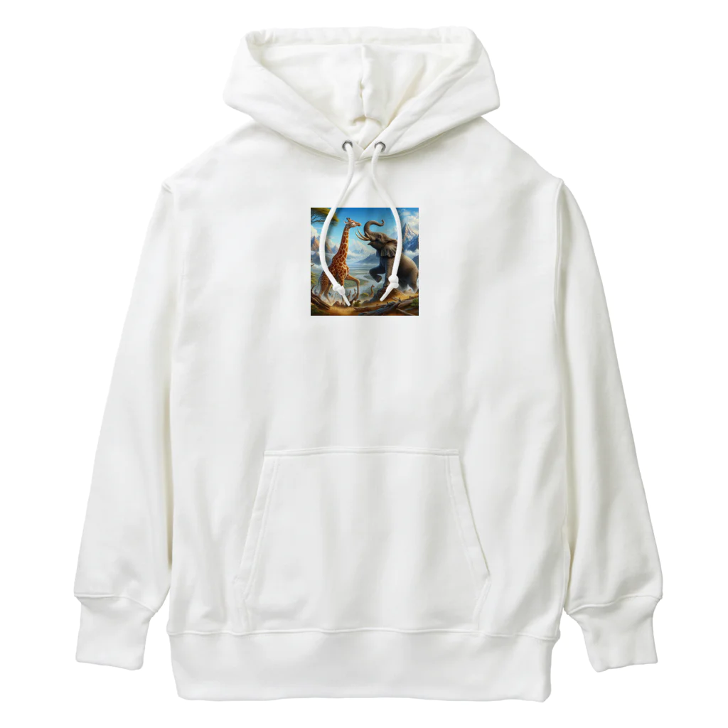 万事屋のキリン同士の激アツ対決が勃発！ Heavyweight Hoodie