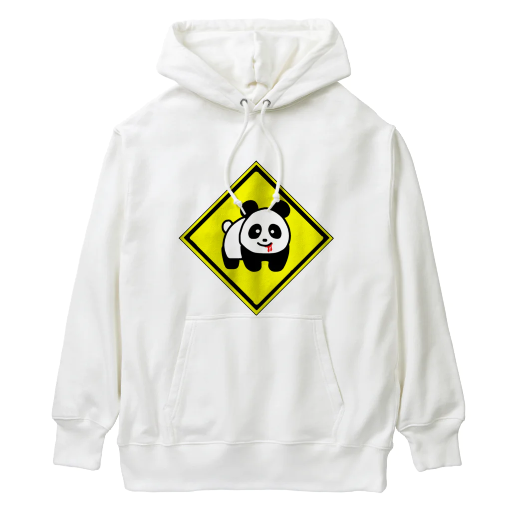 にゃんこ王子のにゃんこ王子 パンダ標識 Heavyweight Hoodie