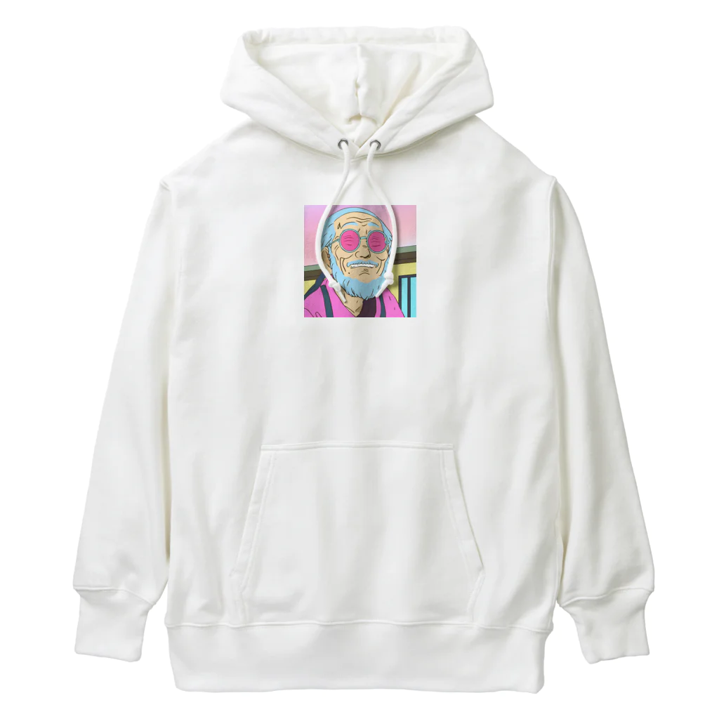 みんとの陽気なサングラスおじさん Heavyweight Hoodie