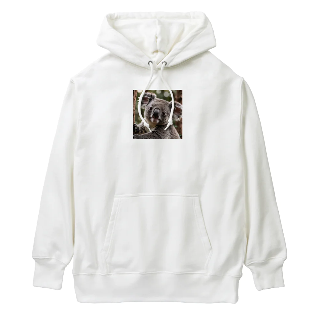 popchokobiのコアラ Heavyweight Hoodie