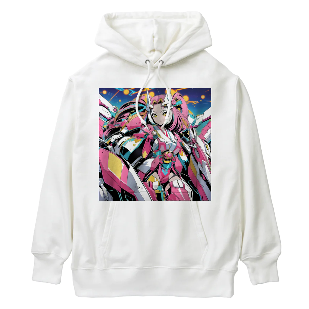 のほほんカピパーラの絢爛武装♪美麗ガールアーマーマージ♪ Heavyweight Hoodie