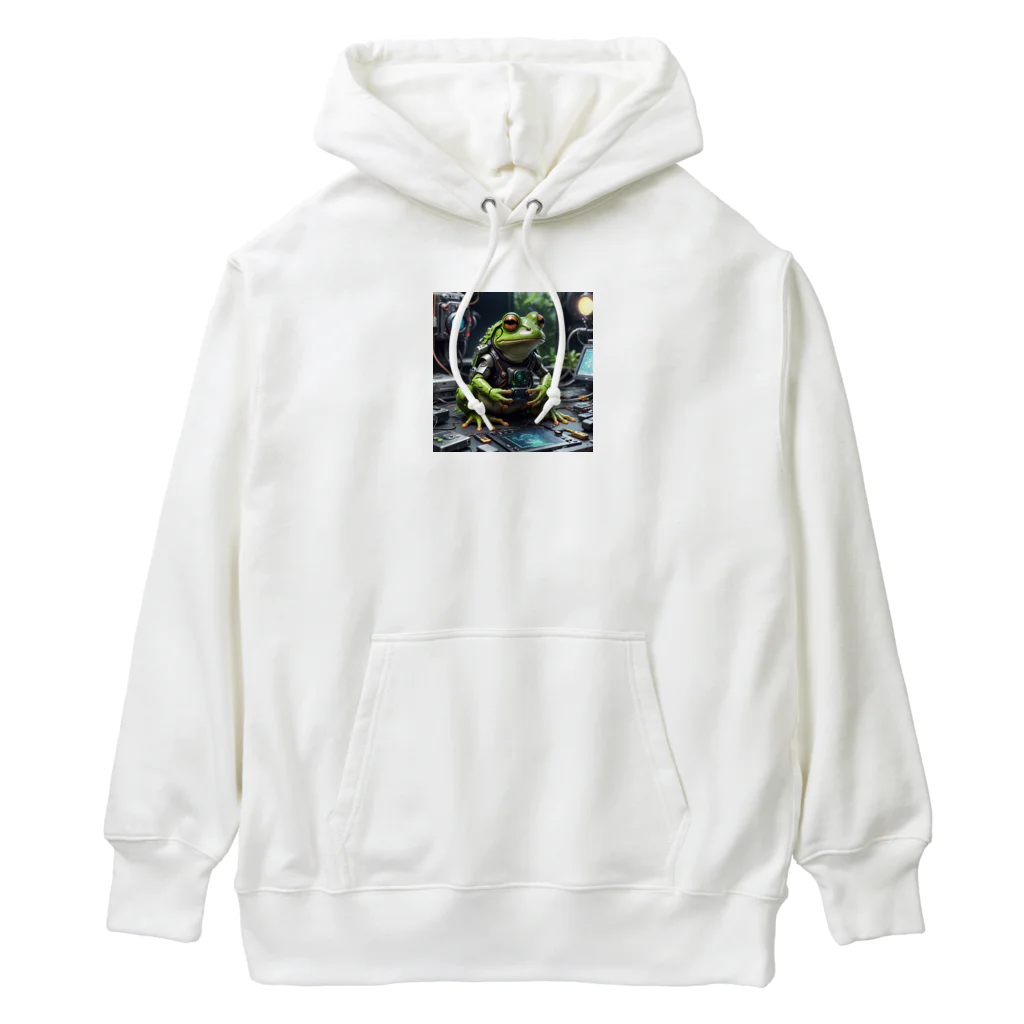 massy_nakiriの高度な技術を駆使するカエル Heavyweight Hoodie