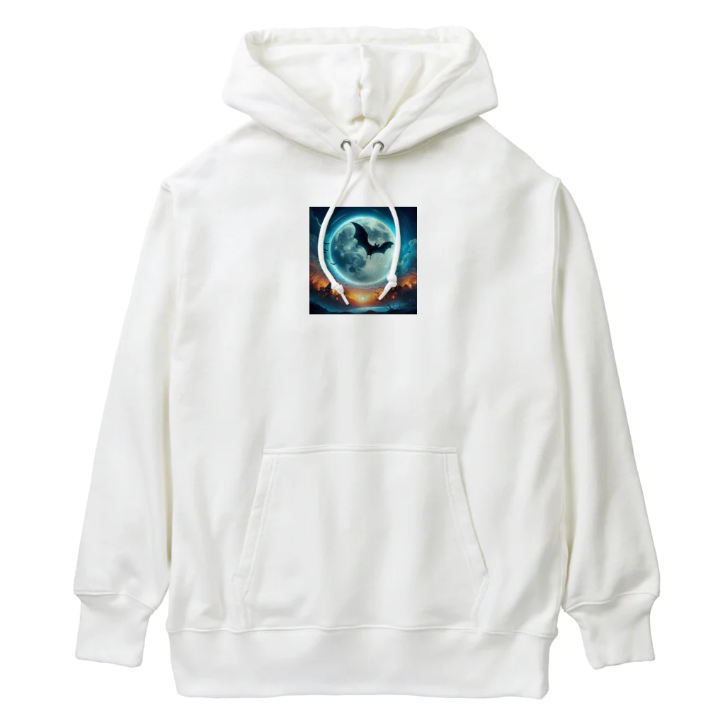 終わらない夢🌈の神秘的な世界🌕 Heavyweight Hoodie