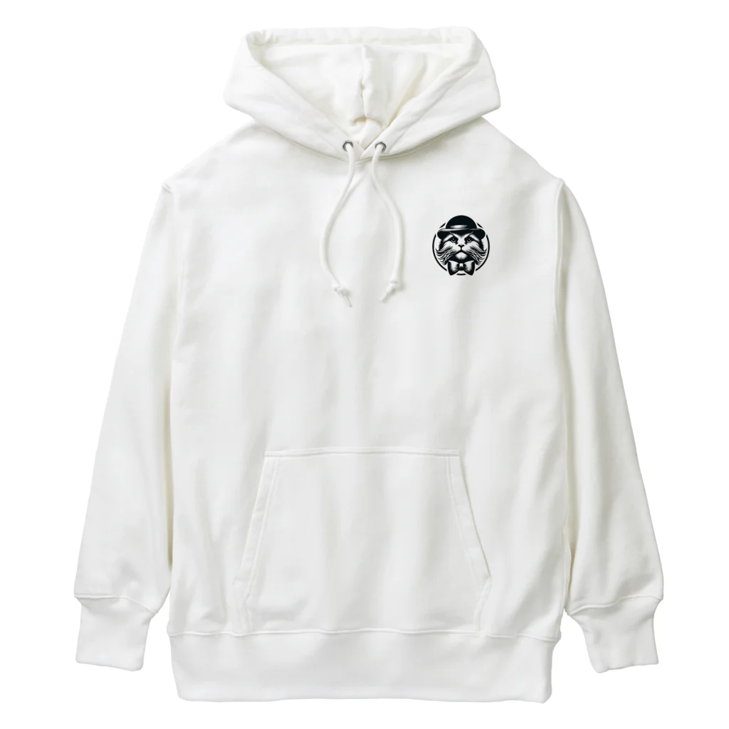 アニマルアーティファクトのジェントルねこ Heavyweight Hoodie