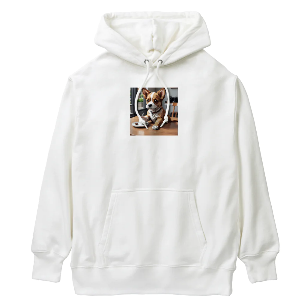 8-Bit Oasisのcoffee dog Heavyweight Hoodie