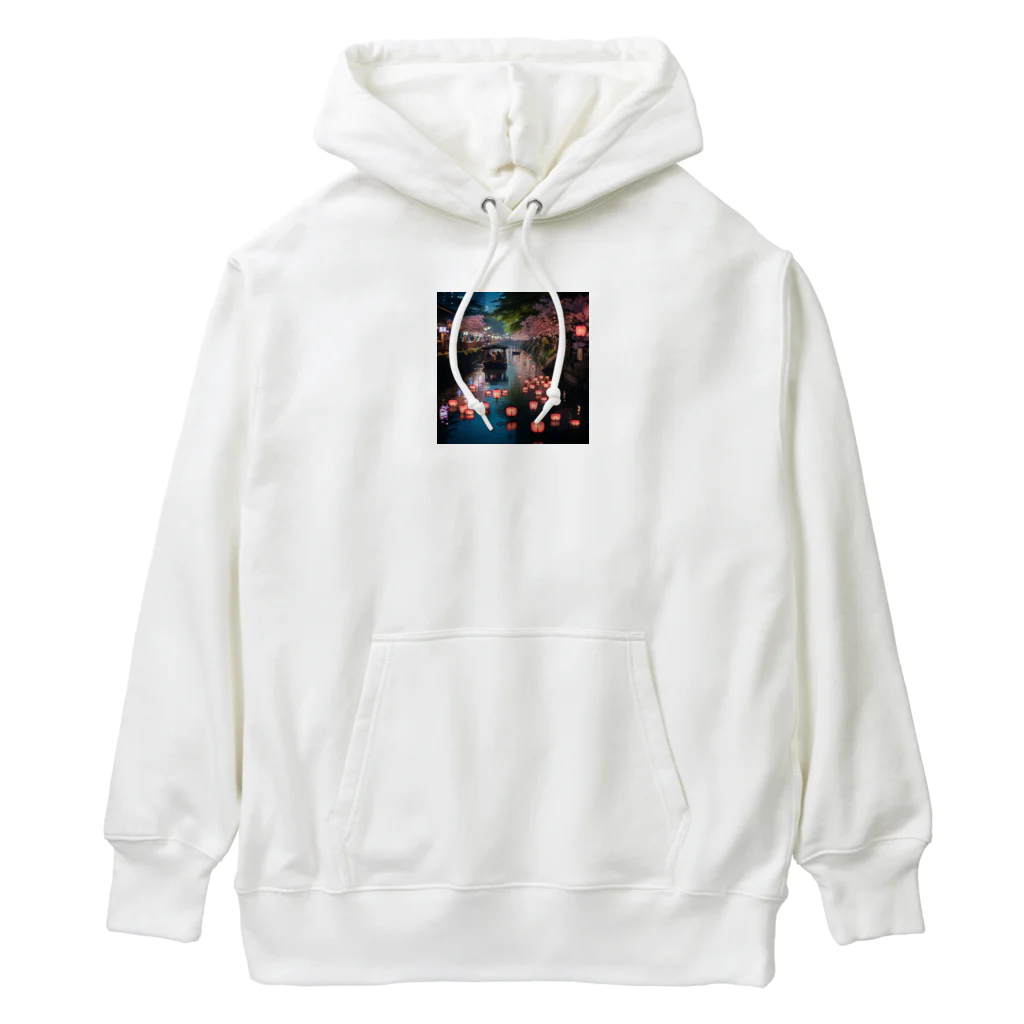 AQUAMETAVERSEの灯籠　なでしこ1478 Heavyweight Hoodie