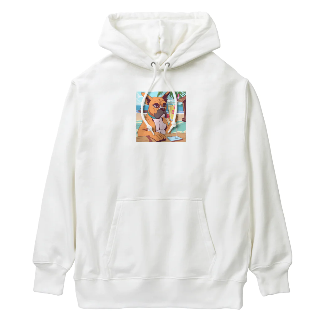 ボクサー犬が好きなんです❗のボクサーだってカクテル飲むし Heavyweight Hoodie