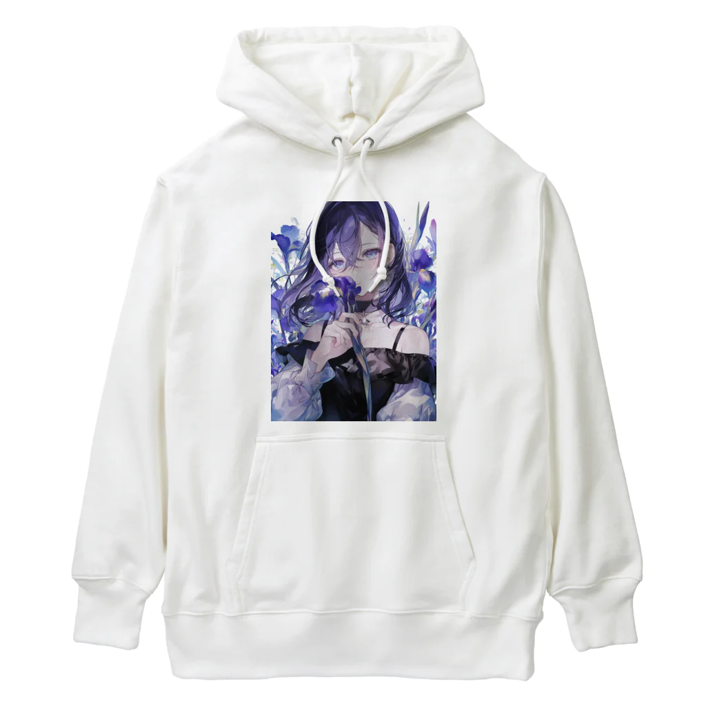 AQUAMETAVERSEの花菖蒲の優美な香り　BLUE PLUM  691 Heavyweight Hoodie