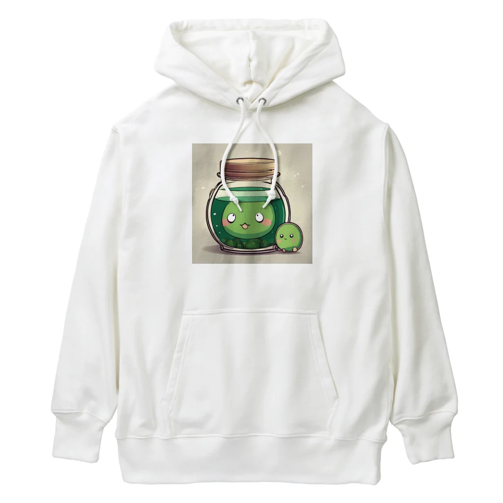 もんがー's　ショップのかわいい「まりも」 Heavyweight Hoodie