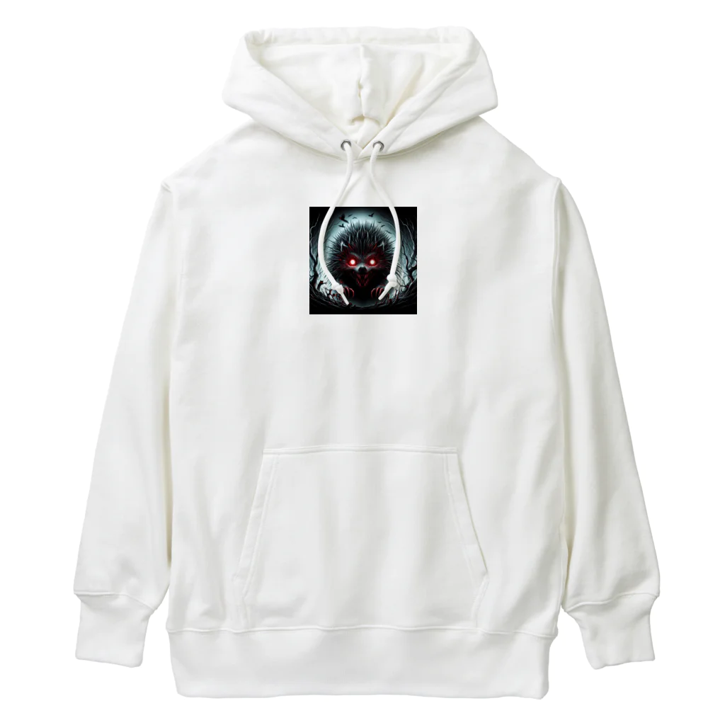 かんぱい工房のホラーハリネズミ Heavyweight Hoodie