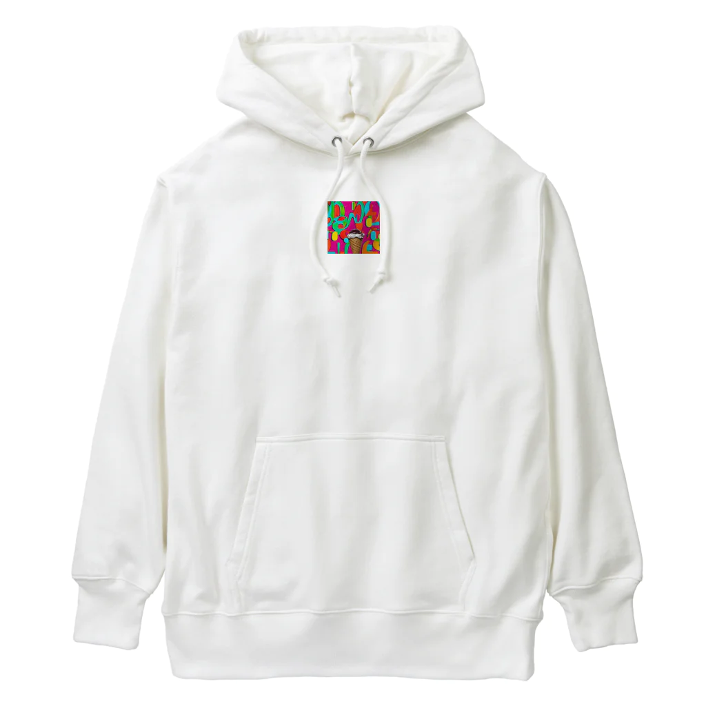 やま　イラストレーター　HEXA NET 販売美麗イラストレーター描きますのアイスクリーム Heavyweight Hoodie