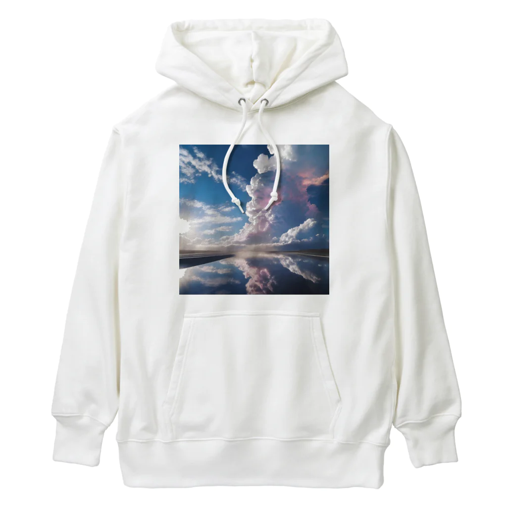 chan-takehaniの天空の鏡  Heavyweight Hoodie