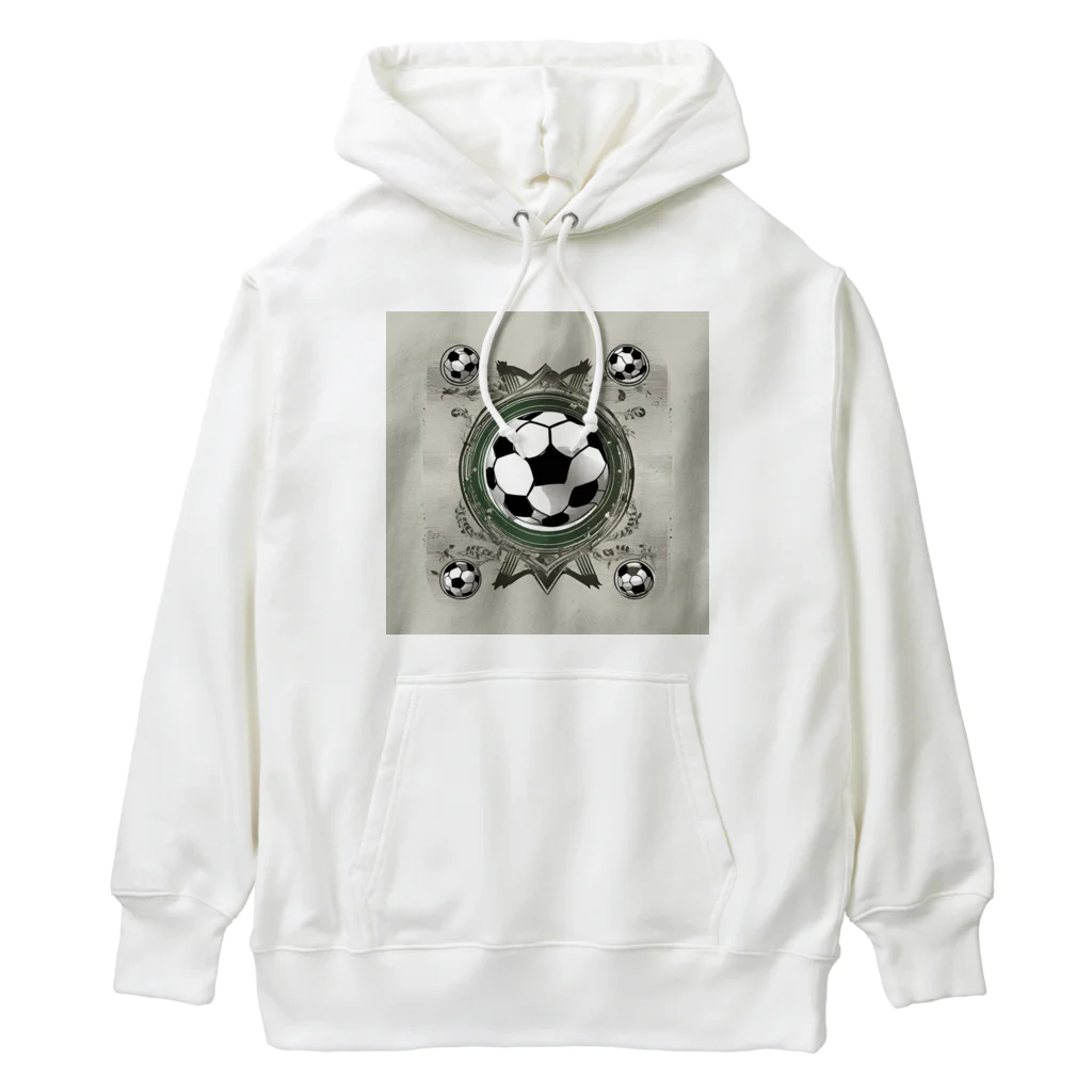 kenntarouのオリジナルサッカーロゴ Heavyweight Hoodie