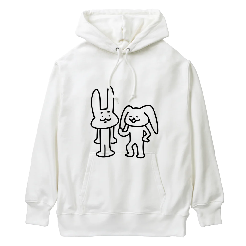 momokei&Uのさーちゃんのうさぎたち Heavyweight Hoodie