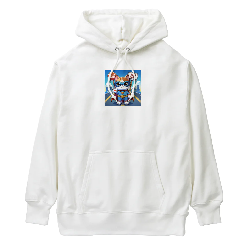 子猫カーニバルの煽り運転禁止！ Heavyweight Hoodie